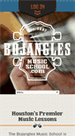 Mobile Screenshot of bojanglesmusicschool.com